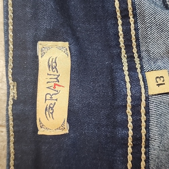 Raw 7 brand dark wash denim high waisted skinny jeans - Picture 4 of 8